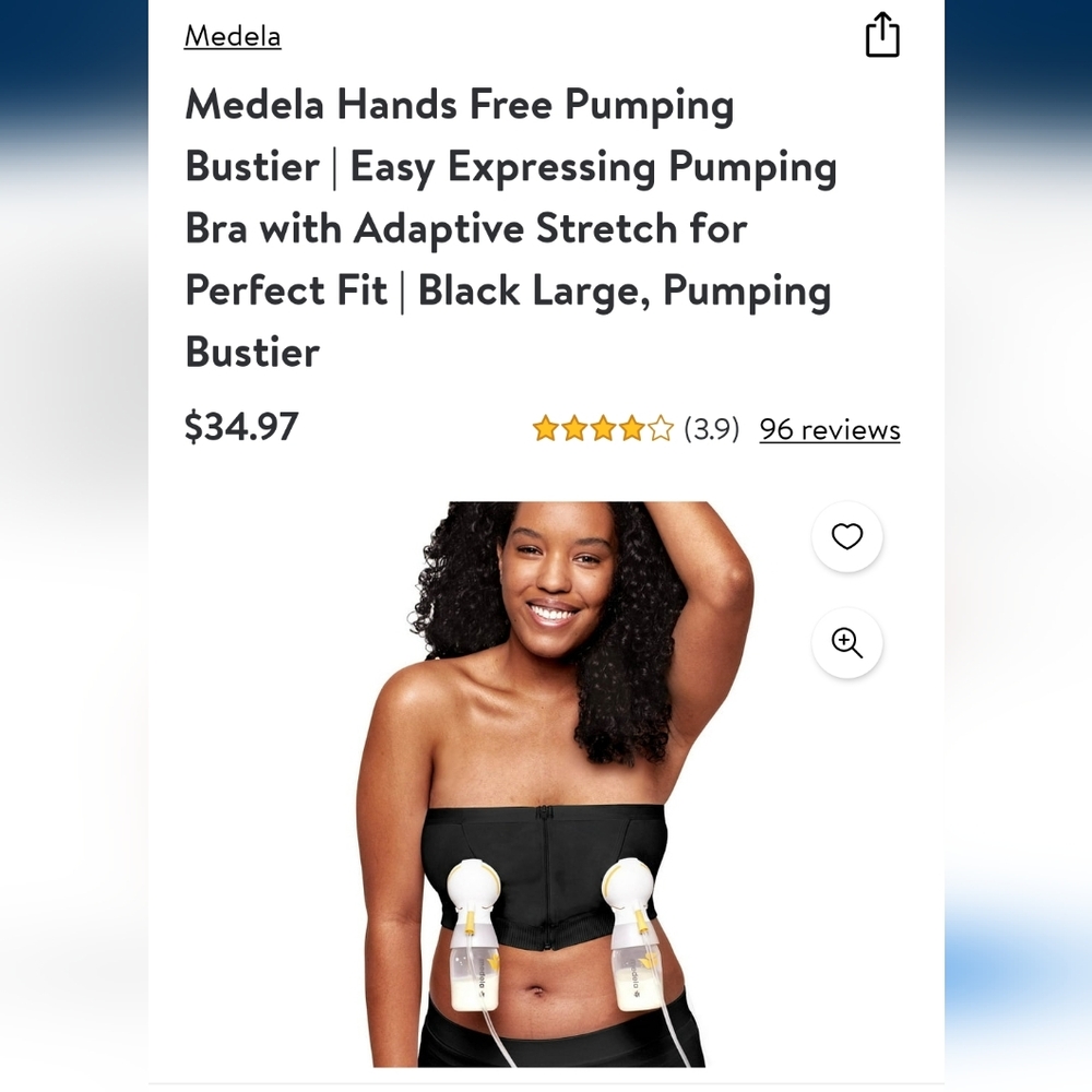 Medela Hands Free Pumping Bustier